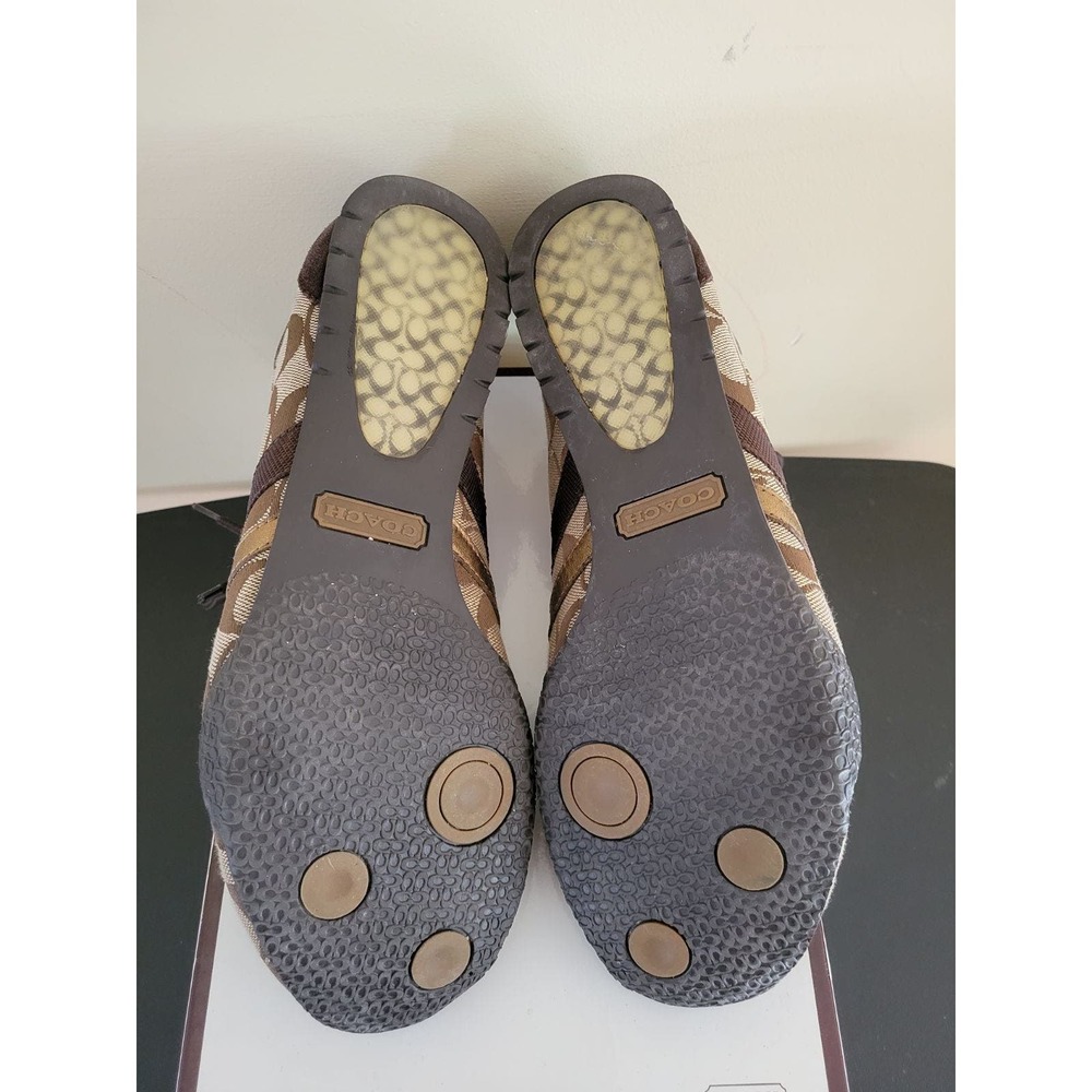 Coach signature canvas shoes size 9 - Picture 6 of 12